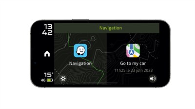 Навигација - Dacia New Media Control