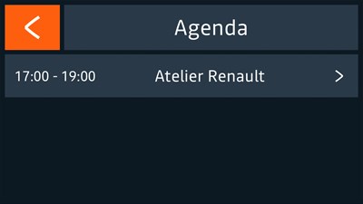 Вашиот календар во системот Dacia Media Control