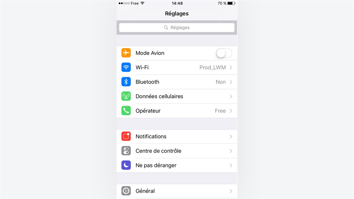 Чекор 1 на iPhone