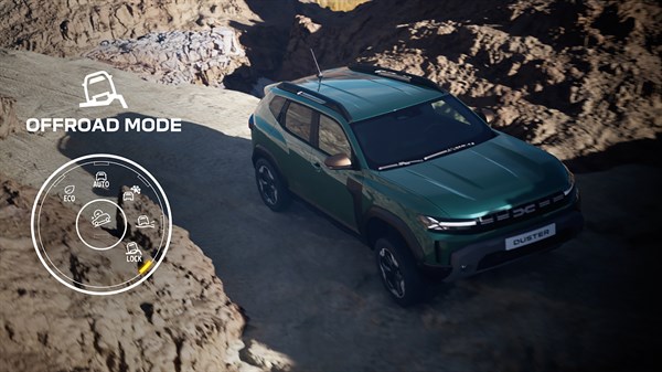 Dacia Duster - Теренски режим