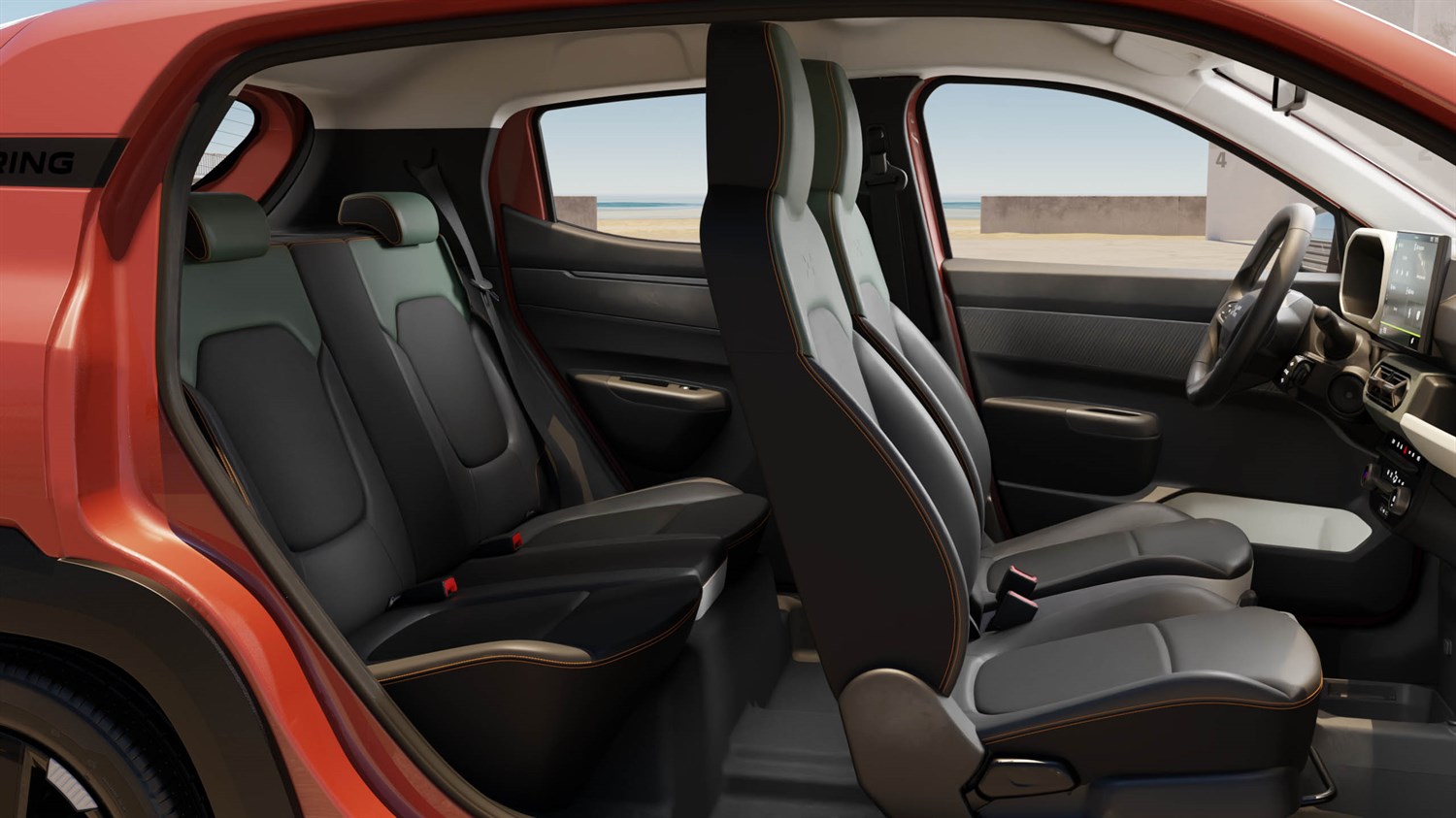 Електричен Dacia Sprint - удобност