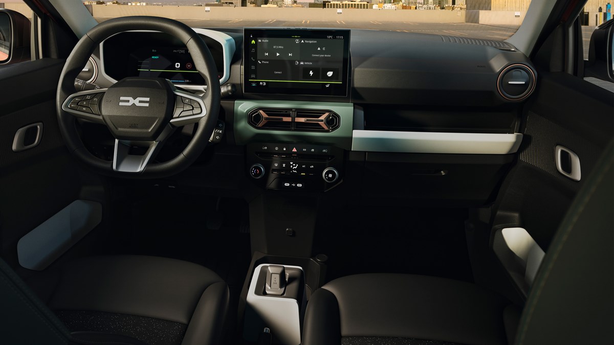 Dacia Spring - ентериер