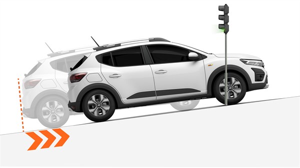 Помош при движење на нагорнина - Sandero Stepway