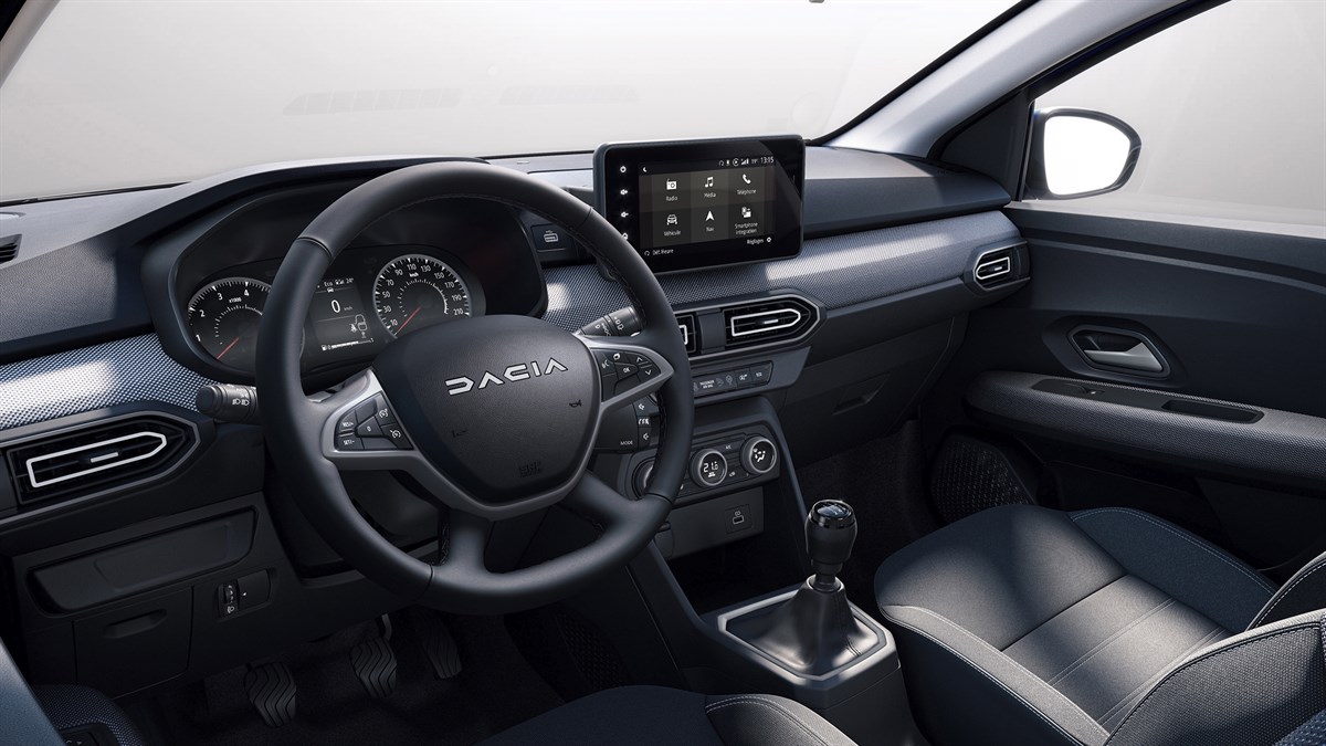 Dacia Sandero - внатрешност