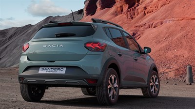 Sandero Stepway кросовер – надворешен, заден дел